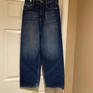 Y2K FUBU The Collection Wide Leg Jeans Unisex Size 18(29x31)